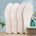 Miniatyrbilde 2 av 5: 1 par innersåler Andas Mjuk touch Ergonomisk design Svettabsorption Förtjockning Deodorisering Skotillbehör Imitation Ull Vinter Wa 40