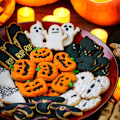 Miniatyrbillede 3 af 5: Halloween Peberkageforme Sæt med 7 Rustfrit Stål Peberkageforme