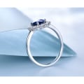 Miniatyrbillede 4 af 5: Forlovelsesring Promise Ring Sølv 930 Damesmykker