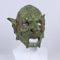 Miniatyrbilde 1 av 2: Goblinmaske - Ond Orc-maske - Skummel Nisse-maske - SQBB