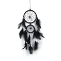 Drömfångare Fjädervävning SVART black