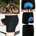 Miniatyrbilde 4 av 5: 3D polstret sykkelshorts for menn, sykkelshorts, sykkelshorts Mountain B Orange XXL