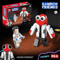 Miniatyrbilde 5 av 5: Roblox Rainbow Friends Dører Horror Spill Byggeklosser Figur Samlemodell Klosser Leker Til Barn Bursdagsgave