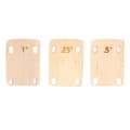 3 st Gitarrhals Shims Elgitarr Ersättningsdelar