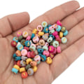 Miniatyrbillede 3 af 3: 1000 stk Alfabetperler Bogstav Alfabet Spacer