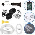 Miniatyrbillede 2 af 4: Bil LED Strip Lights, Multicolor Rgb bil interiörljus, 16 Mil