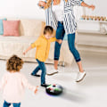 Miniatyrbillede 2 af 4: Hover Fodboldmålssæt med LED-lys - Gave til 5-10 årige