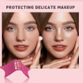 Miniatyrbilde 5 av 5: CDQ Nese Kontur Eyeliner Stenciler, 4 i 1 Silikon Multifunksjonell Rose Red