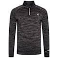 Miniatyrbillede 1 af 5: Dare 2B Accelerate Space Dye Jersey Langærmet T-shirt 3 Charcoal Grey 3XL zdq