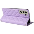 Pikkukuva 4 / 5: Nahkakotelo imukupilla ja 3 korttipaikalla Samsung Galaxy S21 FE 5G [HK] Style E -puhelimelle Style E Multicolor