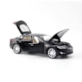 Pikkukuva 2 / 2: 1:32 Tesla Model S 100D pienoismalli Auto Metal Diecast Leluauton Musta