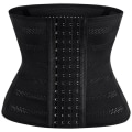 Miniatyrbillede 1 af 5: waisttrainer træningskorset korsetter sort 4XL 4XL