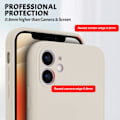 Pikkukuva 3 / 5: CDQ Kompatibel för iPhone 12 case, enkel söt kärlek-hjärta-vit