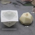 Miniatyrbillede 5 af 5: ljusform ljusformar DIY silikoneform stearinlys 3D Rubiks terning