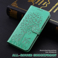 Miniatyrbillede 5 af 5: Kompatibel iPhone 11 Pro Max Etui Læder Cover - Grønt træ og rådyr null none