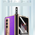 Miniatyrbild 5 av 5: Skal / Case / Fodral för Samsung Galaxy Z Fold3 5G Röd röd