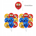 Miniatyrbild 4 av 5: BALLONGER BRAWL STARS FÖDELSEDAGSFEST DEKORATIONSSATS 32 ARTIKLAR 32pcs