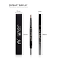 Pikkukuva 5 / 5: Kulmakarva Kynä Sculpt Eyebrow, musta