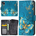 Miniatyrbillede 1 af 2: iPhone 15 - Pung Etui/Cover Sommerfugle 150