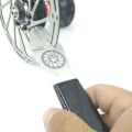 Miniatyrbillede 4 af 5: MTB Cykel Skivebremse Rotor Justering Retningsværktøj Mounta Sort 189mm
