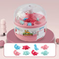 Miniatyrbillede 1 af 5: Mini Claw hine Saker Gashapon Legetøj Grabber Fingertop Legetøj Presenterer Pink One Size