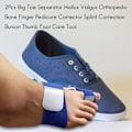 Pikkukuva 4 / 5: 2 kpl Isovarvasen erotin Hallux Valgus Ortopedinen Varvas Sormi Pedikyyri Korjaaja Tuenta