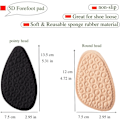 Miniatyrbillede 2 af 5: 6 par bolde fodpuder, mellemfodsstøtter til kvinder, højhælede sko