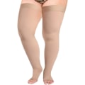 Miniatyrbilde 1 av 5: Plus Size Medicinske kompresjonsstrømper 20-30 Mmhg for kvinner