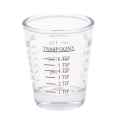 Pikkukuva 1 / 5: 1 kpl 30 ml lasimittakuppi asteikolla Shot-lasi nestelasista musta 30 ml