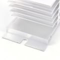 Miniatyrbillede 5 af 5: 2 stk. Aluminium Køleplade SSR Solid State Relæ Lille Varmeafledning Sølv 2stk