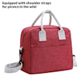 Miniatyrbild 8 av 10: Lunch Bag Student Termisk Lunchbox GRÅ grey