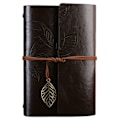 Miniatyrbild 1 av 5: Retro Notebook / Diary with Soft Faux Leather and Deco