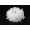 Miniatyrbilde 4 av 4: Fjærlett lampeskjerm for taklampe. Fluffy lampe - Perfekt