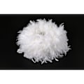Miniatyrbillede 4 af 4: Fjerlet lys skærm til loftslampe. Fluffy lampe - Perfekt