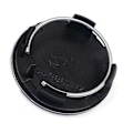 Miniatyrbillede 4 af 7: 4-pak - Tesla Center Caps / Nav Emblem - Bil 77 Silver