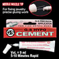 9 ml G-s Hypo Cement Precision Applicator Liima Limelleille Glui yksi koko