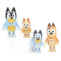 Miniatyrbillede 3 af 5: Cartoon Animation Bluey Playtime Legetøj Modell Figurer Børnelegetøj 12 ST 12PCS