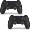2-pack PS4 DoubleShock Trådlös Handkontroll, Kompatibel med Playstation 4
