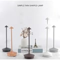 Miniatyrbillede 2 af 4: Aluminium Dæmpbar LED Peak Svampe Bordlampe, IP54-klassificering, Stikstikkontaktbase, Højde 29 cm, EU-stik