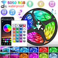 Miniatyrbillede 2 af 5: WIFI RGB LED-strimler Lys Bluetooth Led Lys RGB - Perfet 20M 20M