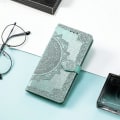 Miniatyrbild 5 av 5: OnePlus Nord N100 Fodral Läderfodral Magnetskydd Grön