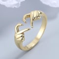 Miniatyrbild 3 av 5: Ångest- och stressring - Fidget Ring - Silverfärgad #7 #7