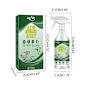 Miniatyrbilde 3 av 4: Hjem & Kjøkken Besparelser! Rotteavvisende Spray Rotteavvisende Spray For Innendørs Husholdning Bilmotor 60ml, flerfarget