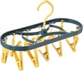 Hanger - with - clips - Non-slip - Drying rack - clothes - Underwear hanger - Sock holder - 30x13cm - Sock rack