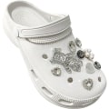 Miniatyrbillede 4 af 5: 17st Skoberlocker i sølv til Croc Charms, Clog Dekoration Bil