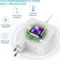 Miniatyrbilde 4 av 5: 85W EU-kontakt MagSafe 2 T-TIP-lader for MacBook Pro