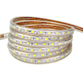 Miniatyrbild 2 av 5: LED-list, Vattentät LED-list, Ljusstark LED-list 220v, 5050 Ip65 Vattentät LED-list, Varmvit (6m)