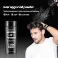Miniatyrbild 2 av 5: Hårpuder Säkra ingredienser Hårstyling Svart Mode Fluffigt Effektiv modellering Uppfriskande pulver för män