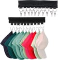 1 Piece - Hat Rack for Hanging Hats - Self-Adhesive Hat Holder, Cap Hook - Hanging Hat Organizer - Hat Hanger