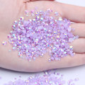 Miniatyrbillede 3 af 3: Negle Rhinestones 1000 stk 2mm Resin Rhinestones Flatback Runde Lim På Ikke Hotfix Sten Applikationer Til Håndværk DIY Neglekunst